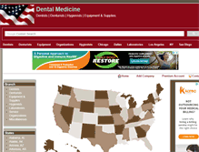 Tablet Screenshot of dentalmedicine.biz